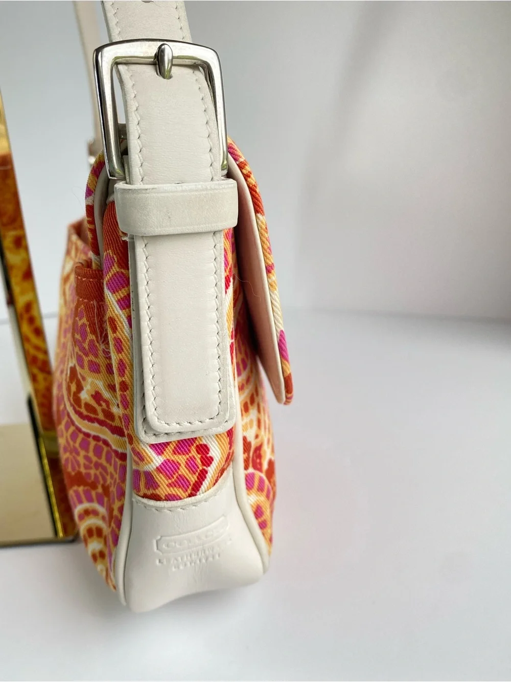 Coach Vintage Italian Paisley Shoulder Bag - Picture 6 of 17